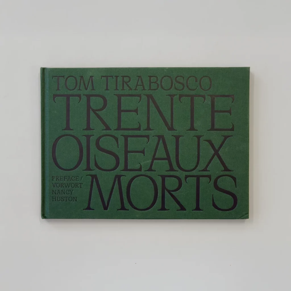 Couverture du recueil de dessins «Trente oiseaux morts», Tom Tirabosco, 2019.